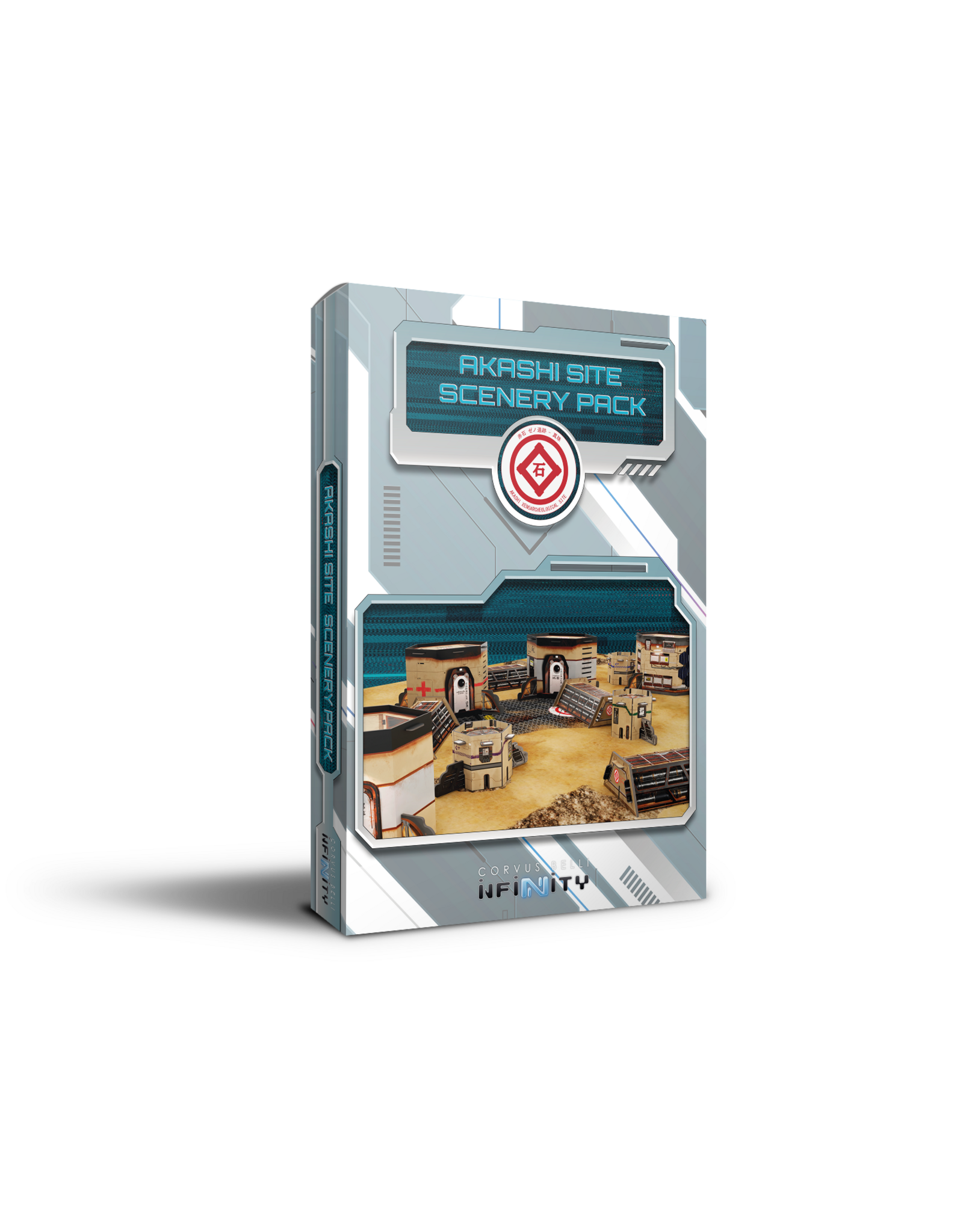 Corvus Belli Infinity: Akashi Site Scenery Pack