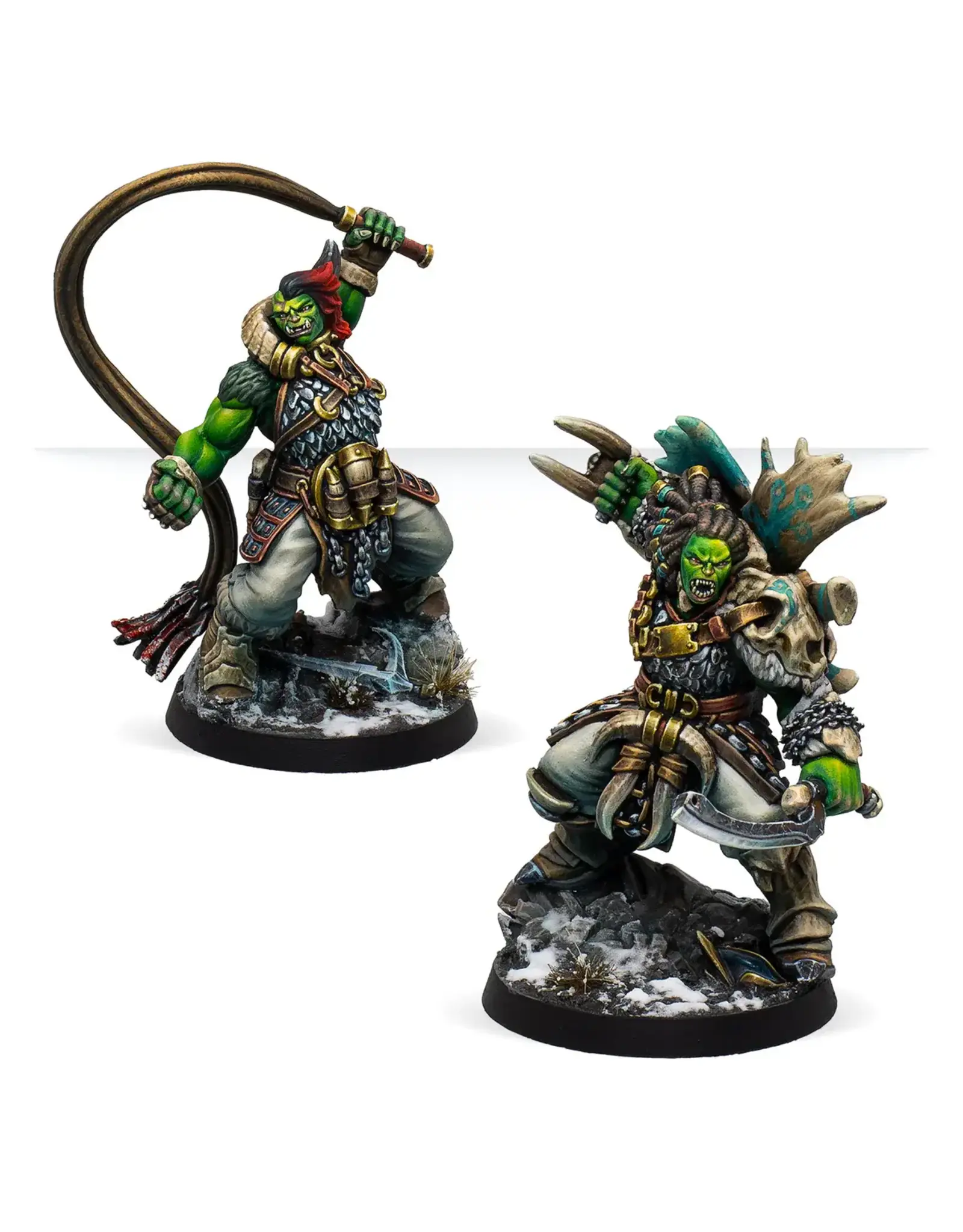 Corvus Belli Warcrow: Orc Officers