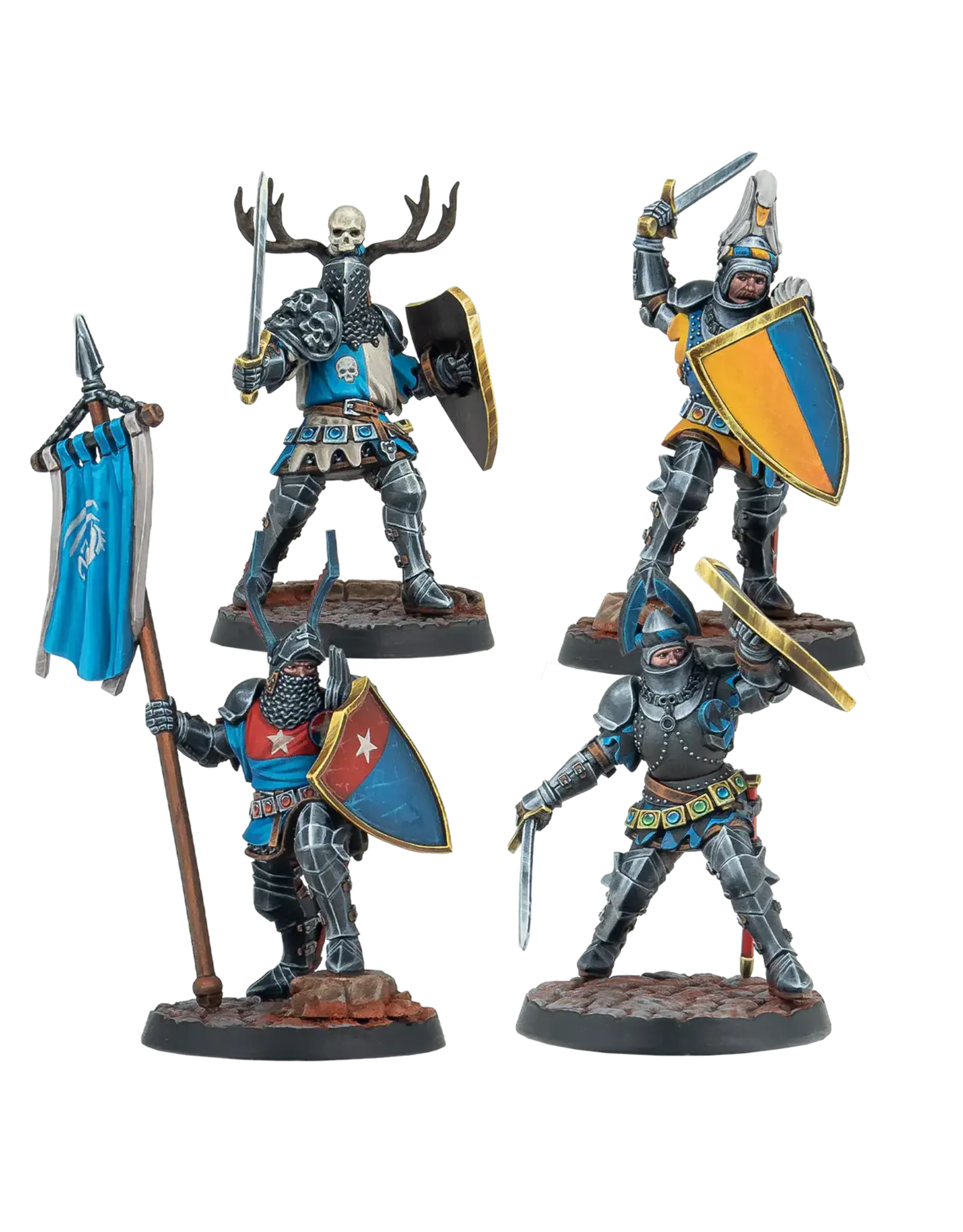 Corvus Belli Warcrow: Feudom Foot Knights