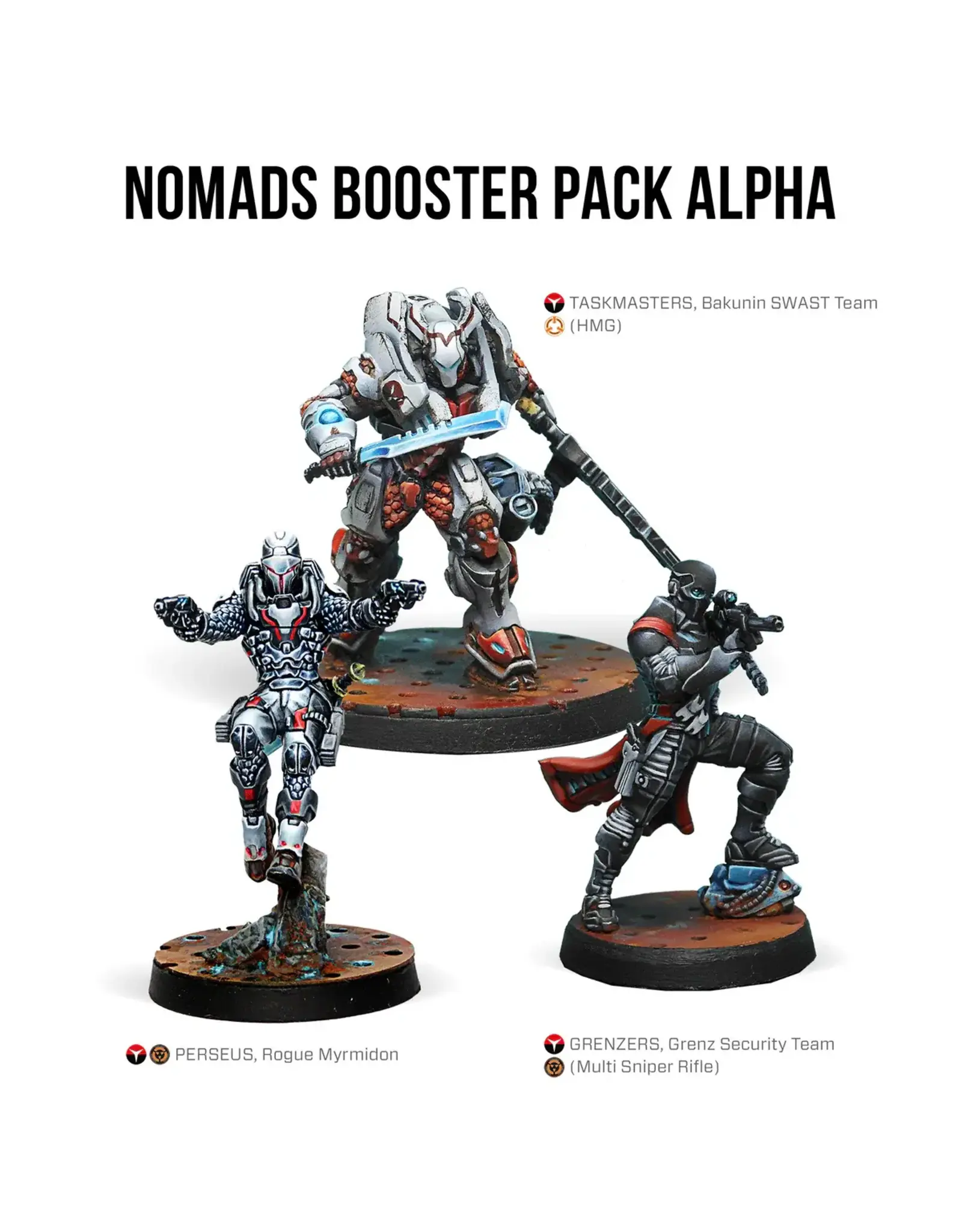 Corvus Belli Infinity: Nomads Esssentials Booster Pack Alpha