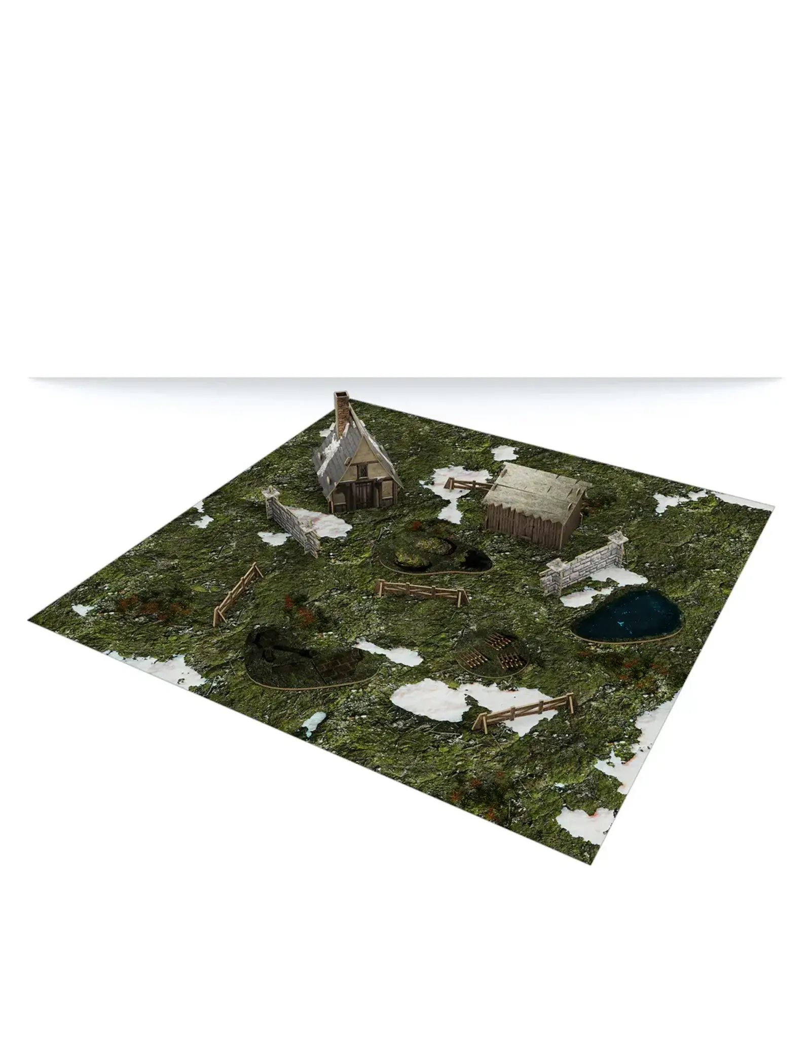 Corvus Belli Warcrow: Bakhlia Farm Scenery Pack