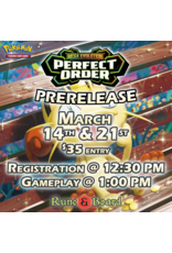 The Pokemon Company PKM ME Perfect Order Prerelease Sealed - March 14