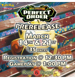 The Pokemon Company PKM ME Perfect Order Prerelease Sealed - March 14