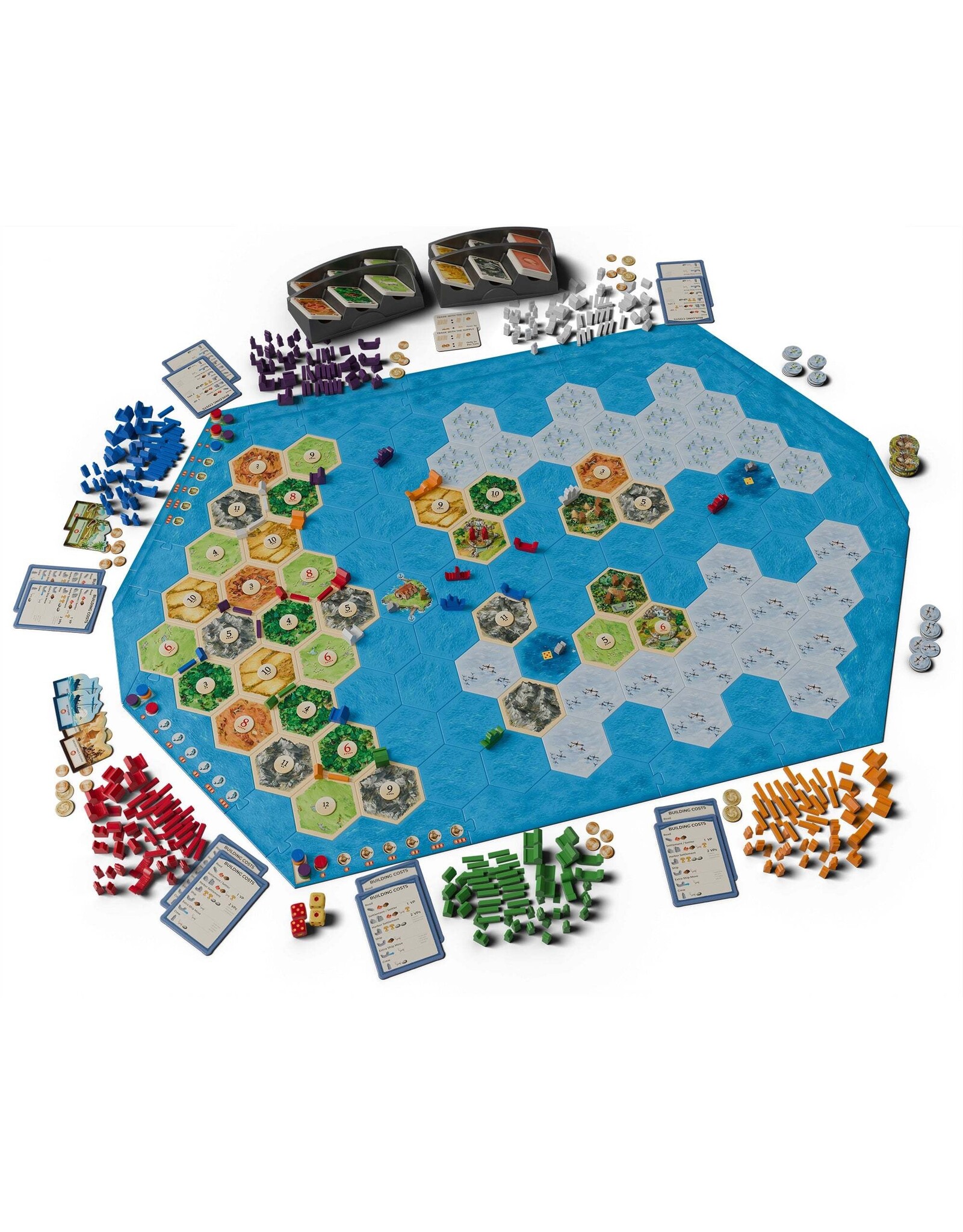 Catan Studios CATAN – Explorers & Pirates 5-6 Player Expansion (6E)