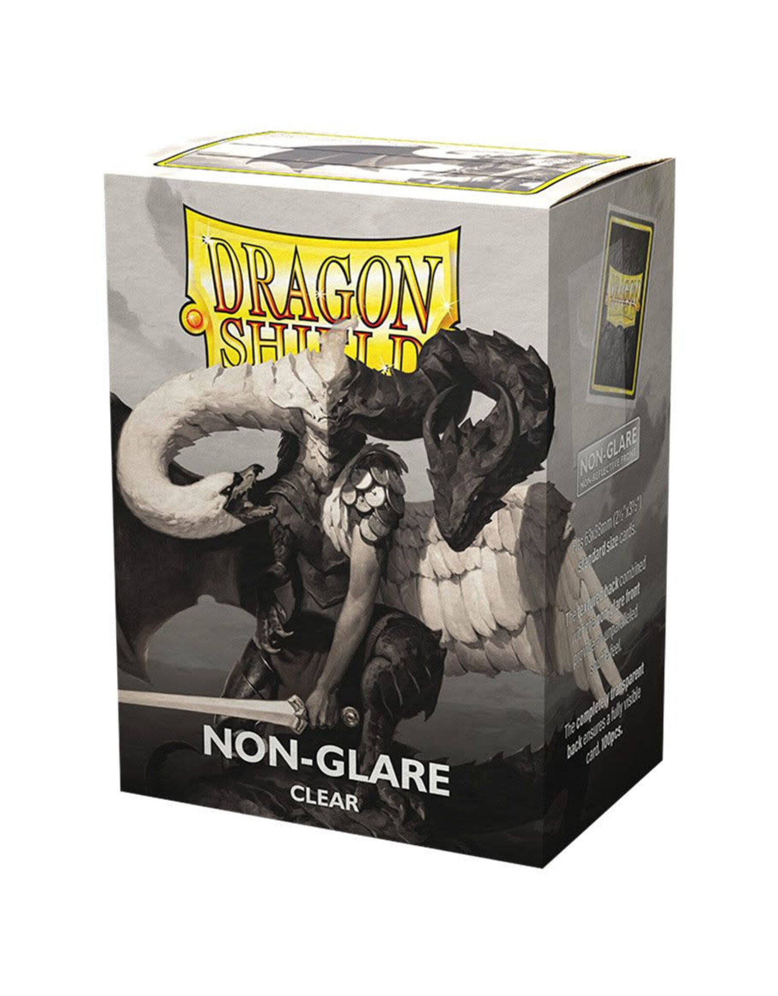 Arcane Tinmen Dragon Shield Matte Non-Glare Sleeves: Clear (100 ct)