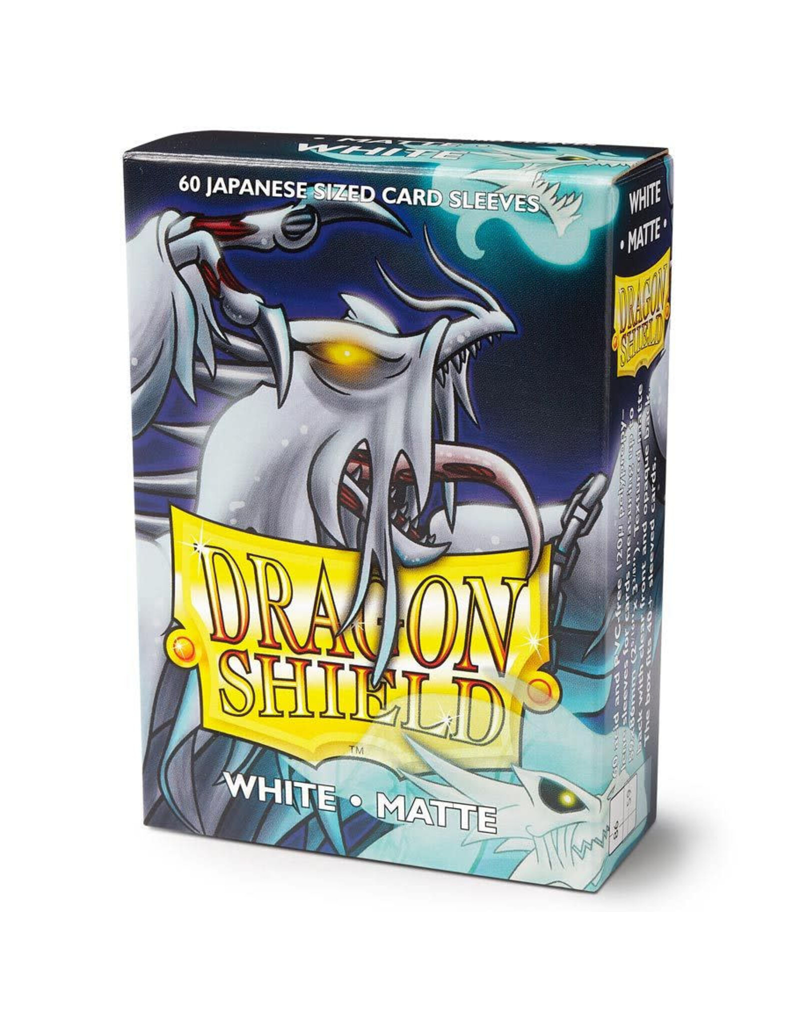 Arcane Tinmen Dragon Shield: Japanese Matte - White (60 ct)