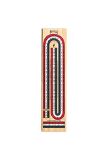 Bicycle Bicycle: 3-Track Color Coded Cribbage Board (2025)
