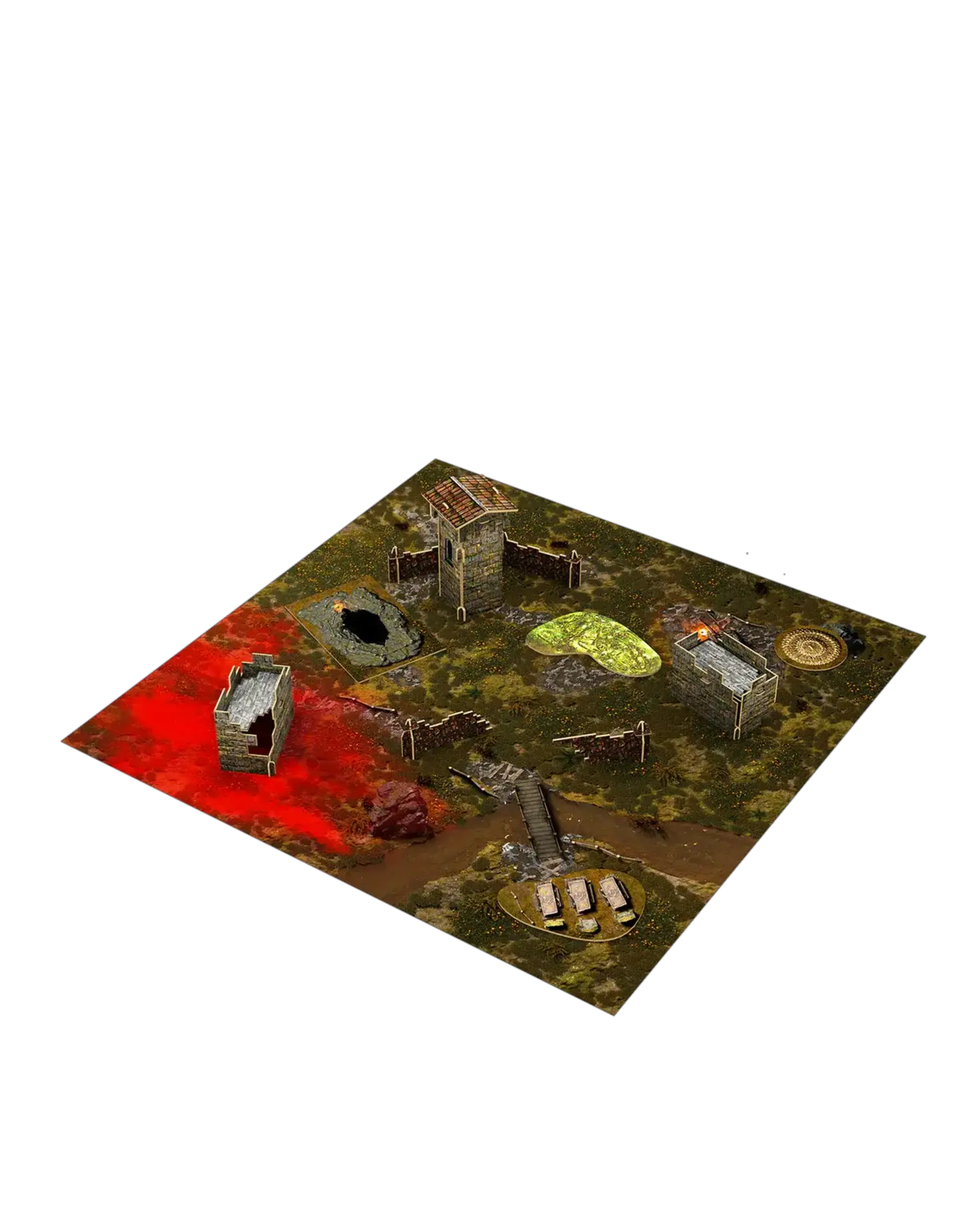 Corvus Belli Warcrow: Assail Borderlands Scenery Pack