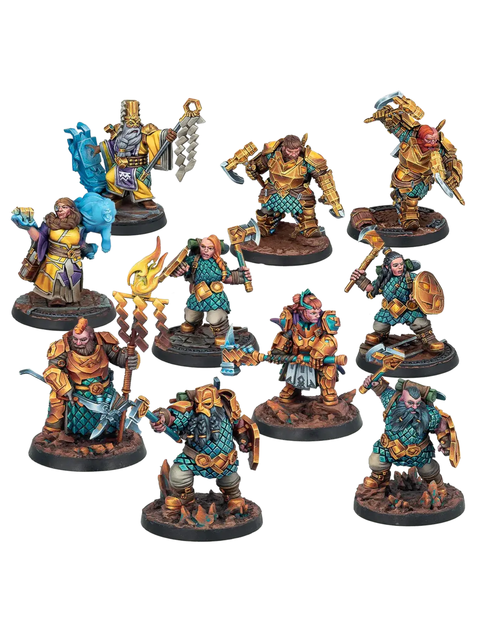 Corvus Belli Warcrow: Mounthaven Action Pack