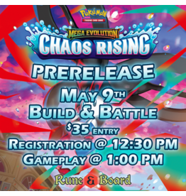 The Pokemon Company PKM ME Chaos Rising Prerelease Sealed - May 9th