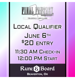 Final Fantasy TCG - Local Qualifier 6 June