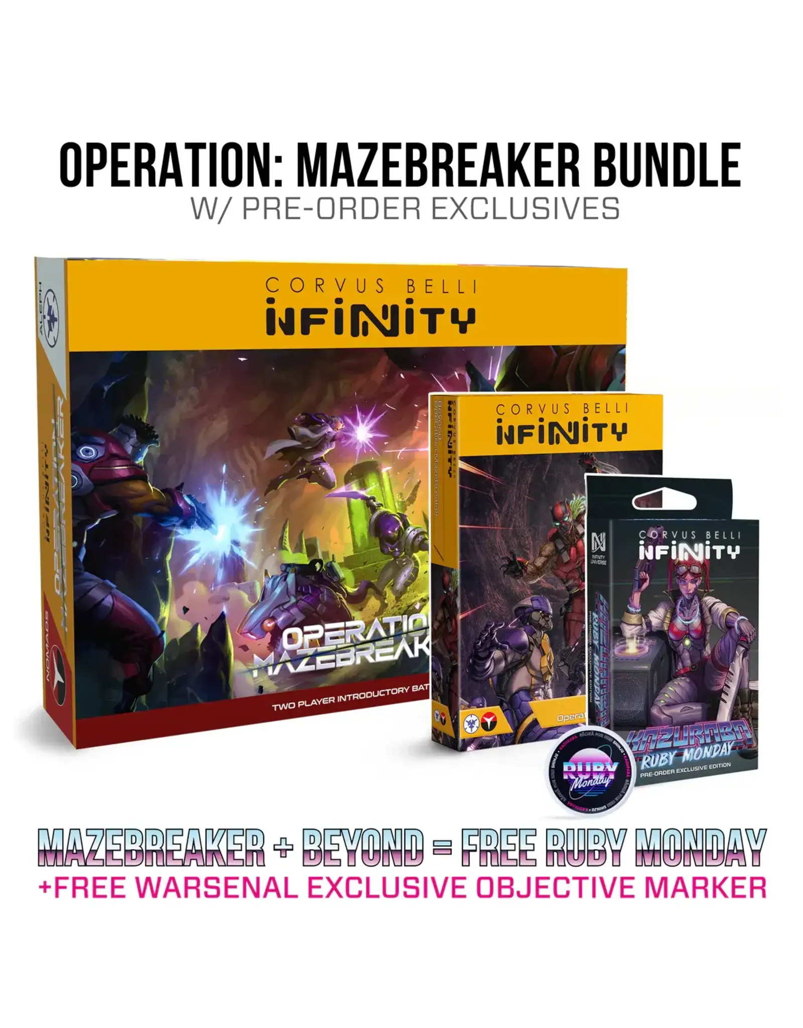 Corvus Belli Infinity: Operation Mazebreaker Launch Bundle [JUNE PRE-ORDER]