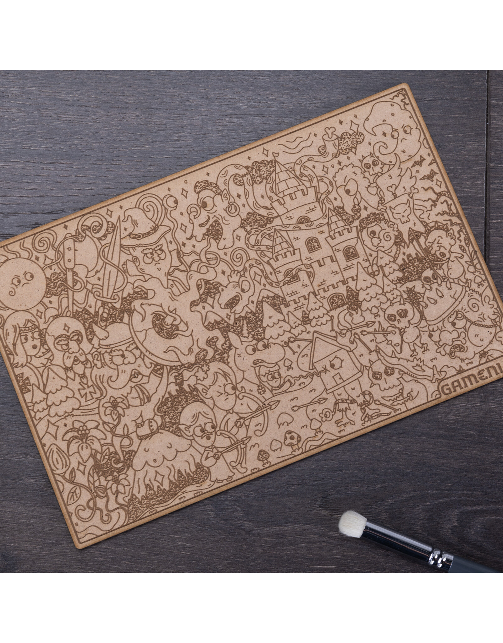 Game Envy Game Envy Drybrush Texture Pad: Sci-fi Standard