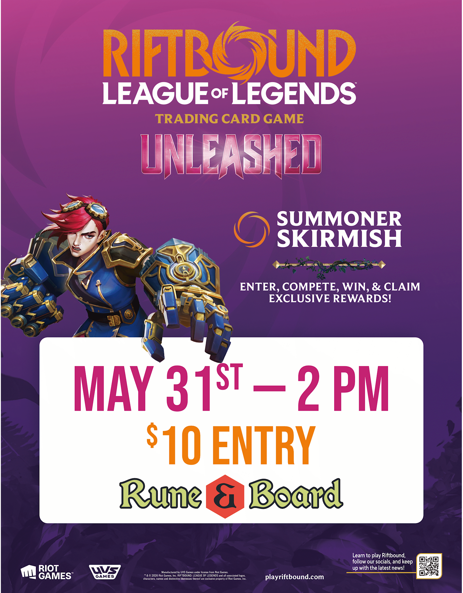 Riftbound Unleashed Summoner Skirmish - May 31st