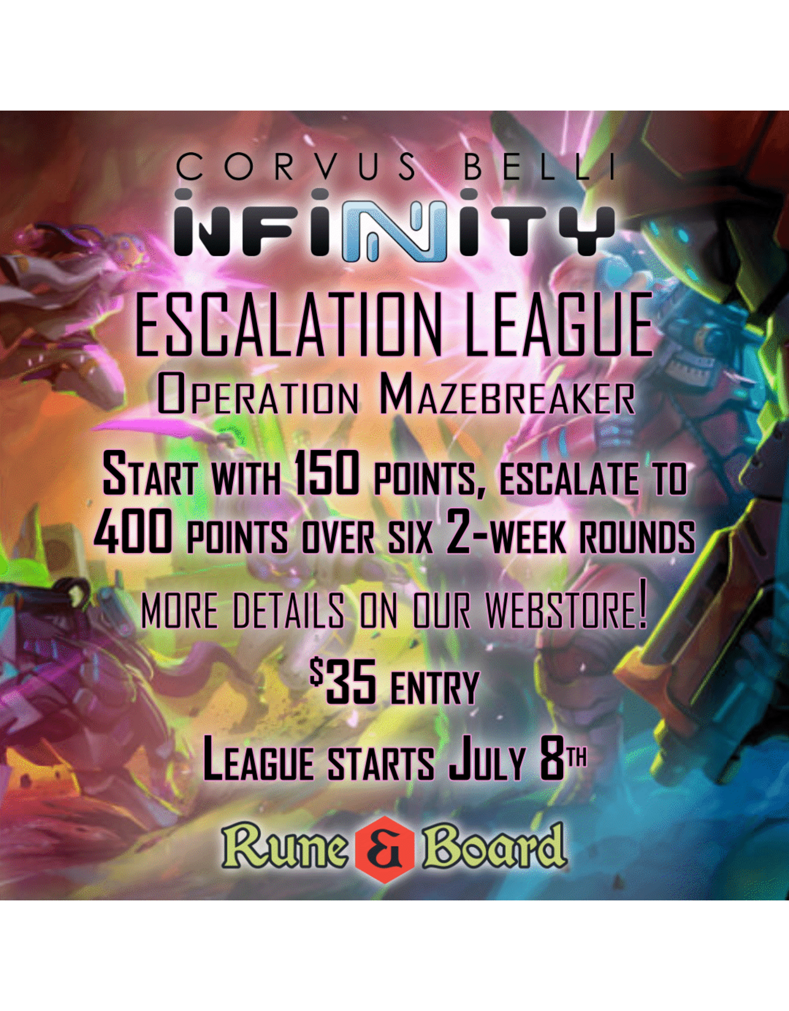 Infinity Escalaton League: Operation Mazebreaker
