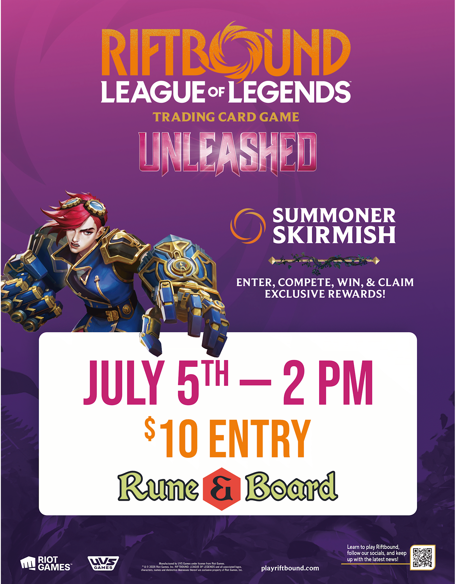 Riftbound Unleashed Summoner Skirmish - July 5th