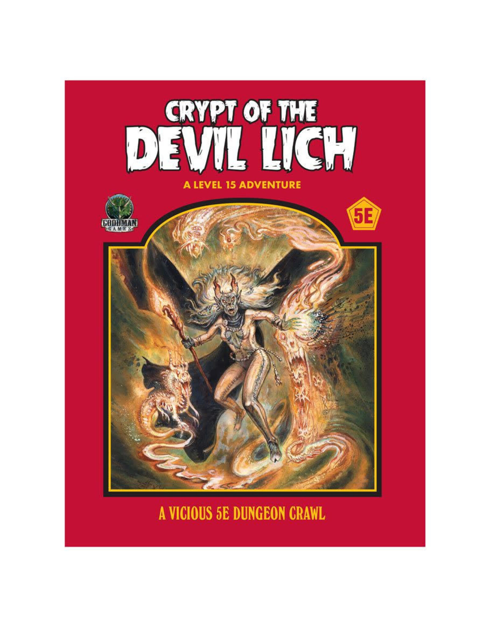 Goodman Games D&D 5E: Crypt of the Devil Lich Softcover
