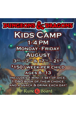 D&D Kids' Camp  August 17-21