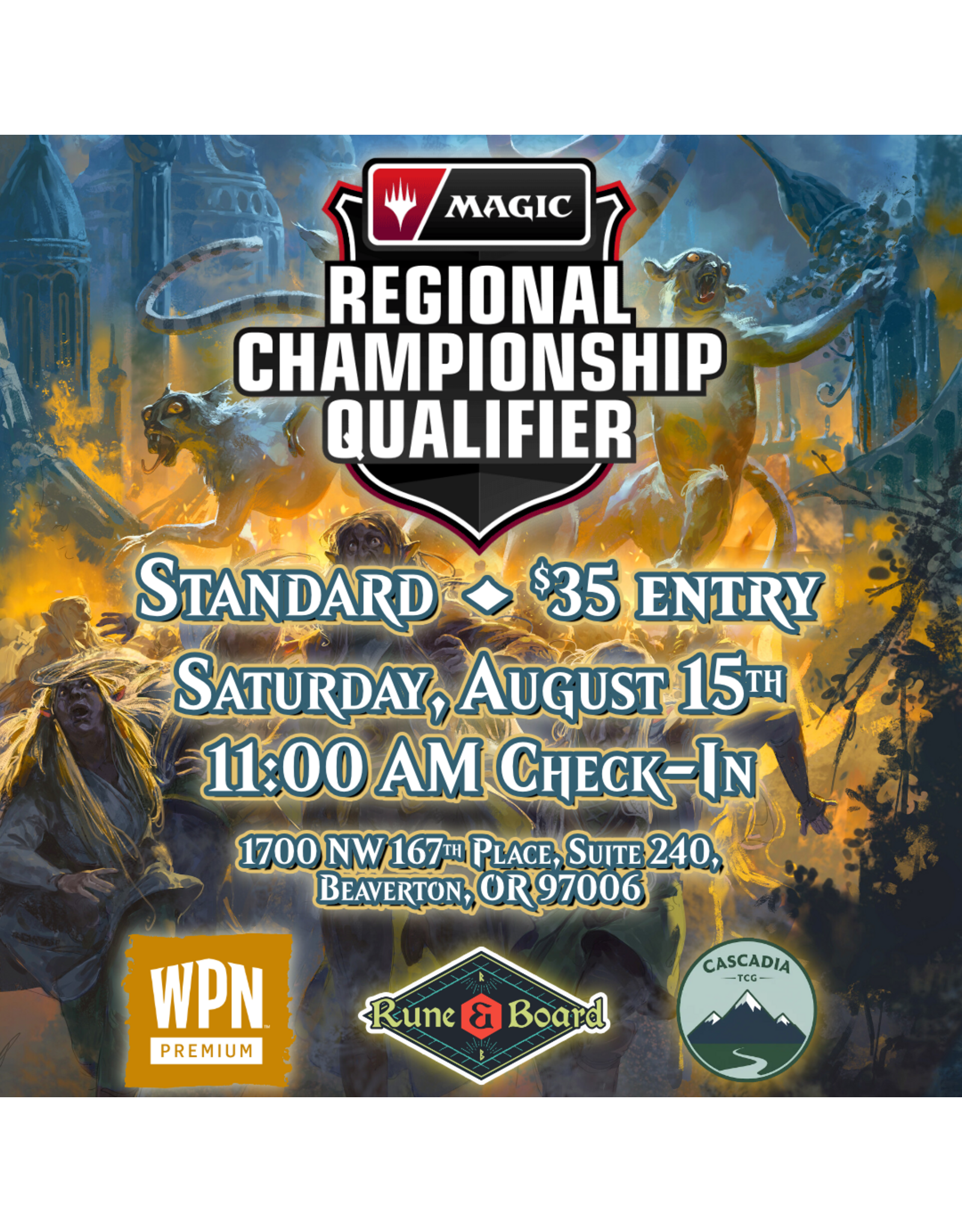 Magic RCQ  Standard - 15 August 2026