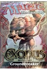 Wizards of the Coast MTG Exodus Theme Deck - Groundbreaker  (1998)