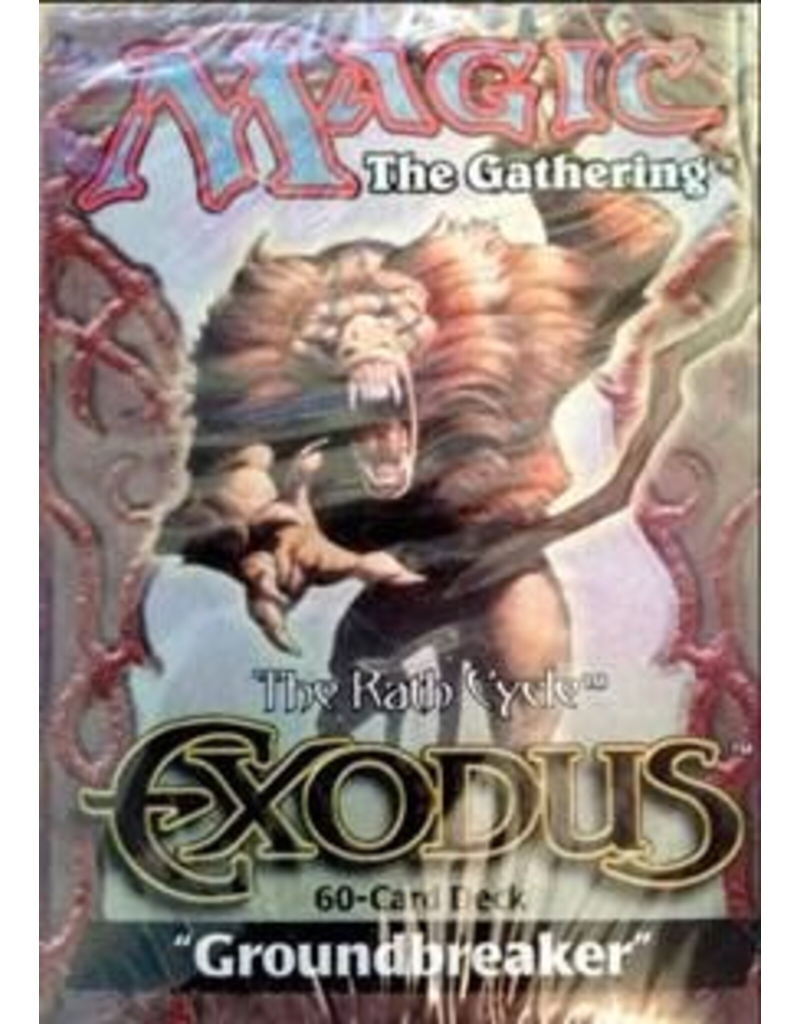 Wizards of the Coast MTG Exodus Theme Deck - Groundbreaker  (1998)