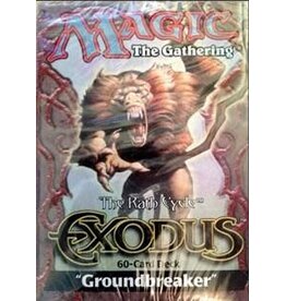 Wizards of the Coast MTG Exodus Theme Deck - Groundbreaker  (1998)