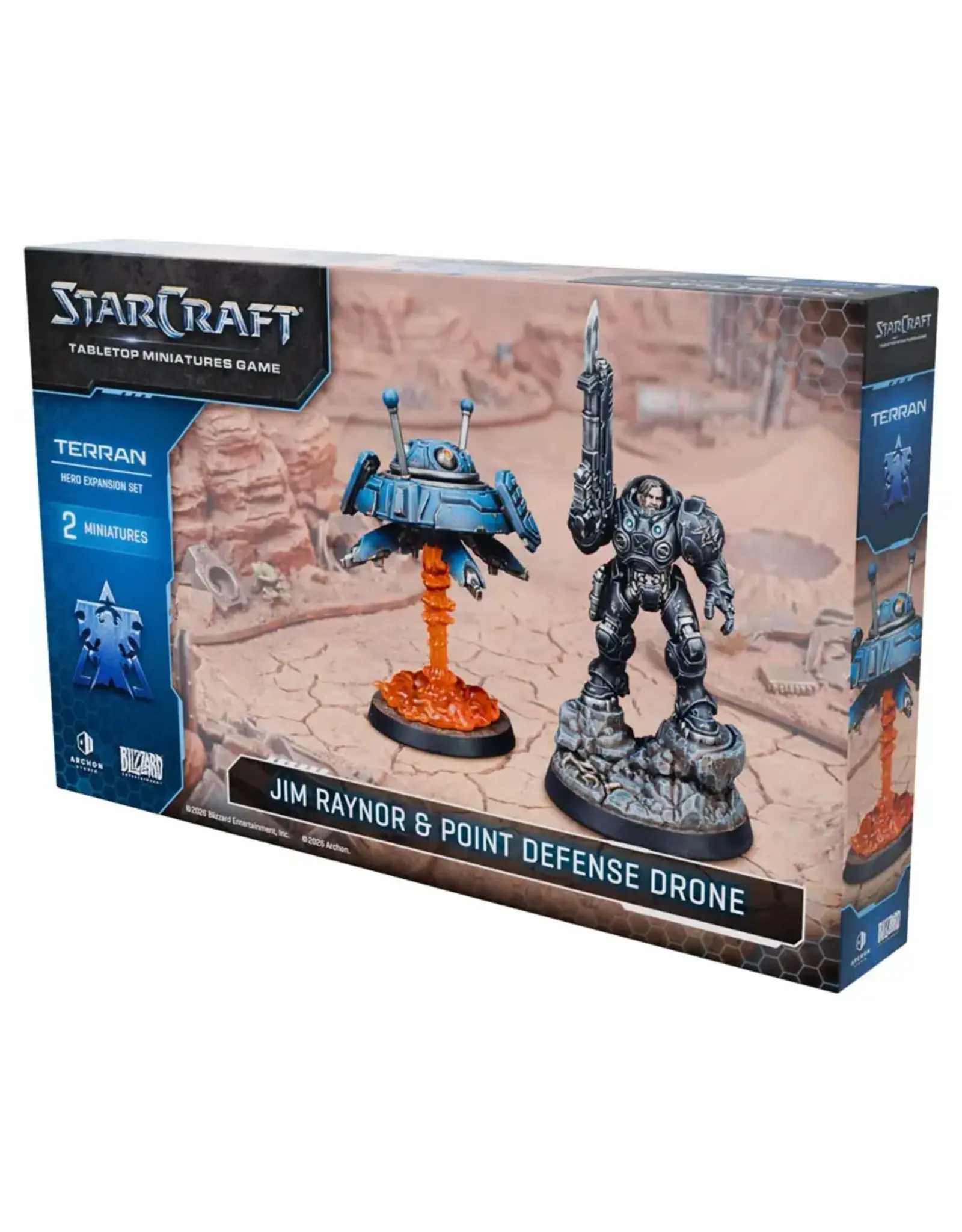 Archon Studios StarCraft TMG: Terran - Jim Raynor & Point Defense Drone Hero Expansion