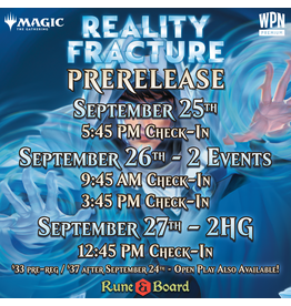 Wizards of the Coast MTG Reality Fracture Prerelease IN-STORE