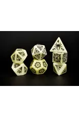 Level Up Dice Level Up Dice - Widow Ivory Jade