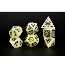 Level Up Dice Level Up Dice - Widow Ivory Jade