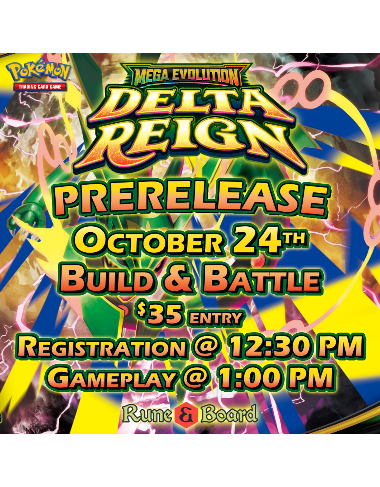 The Pokemon Company PKM ME Delta Reign Prerelease Sealed - October 24th
