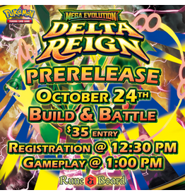 The Pokemon Company PKM ME Delta Reign Prerelease Sealed - October 24th
