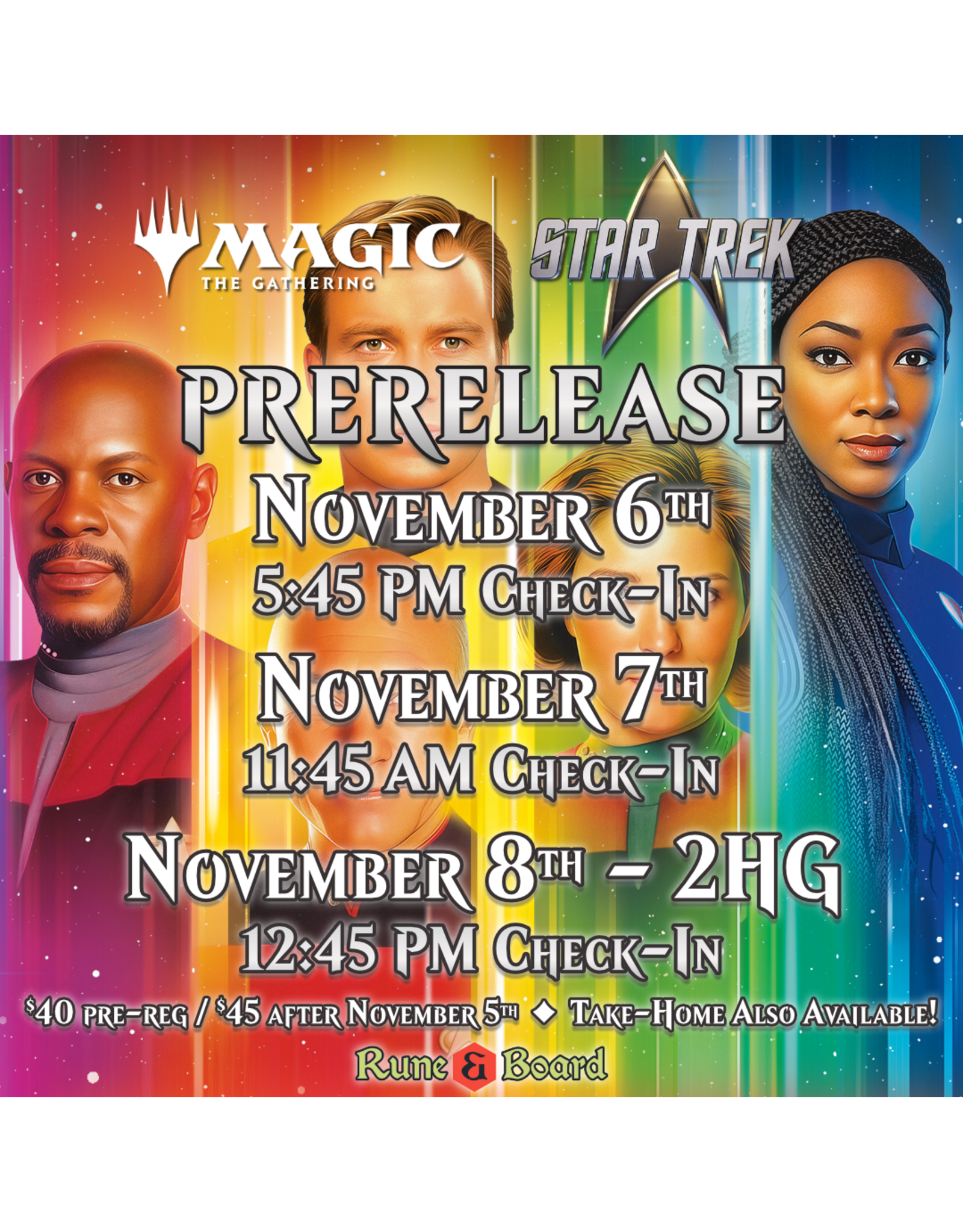 Wizards of the Coast MTG Star Trek Prerelease - IN-STORE EVENT