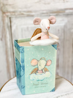 Maileg Big Sister Mouse - Angel in Book