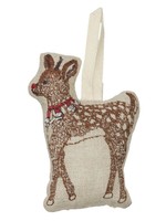 Coral and Tusk Ornament - Rudolph