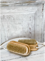 Bath Brush - Bamboo 4" Nail Brush