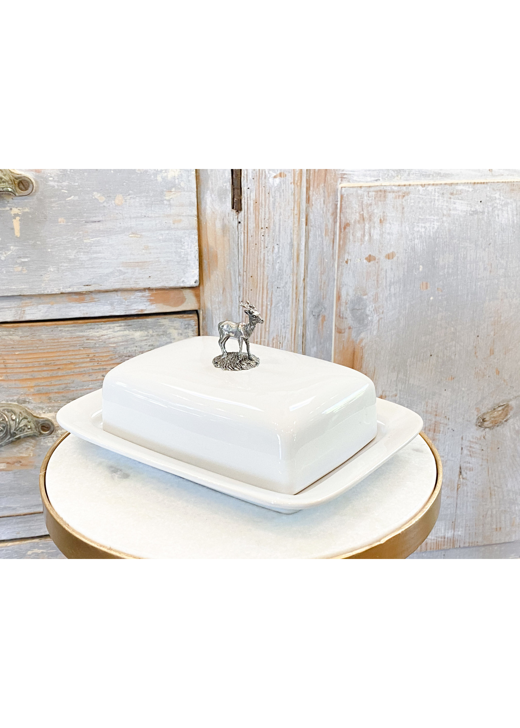 Butter Dish - Stag