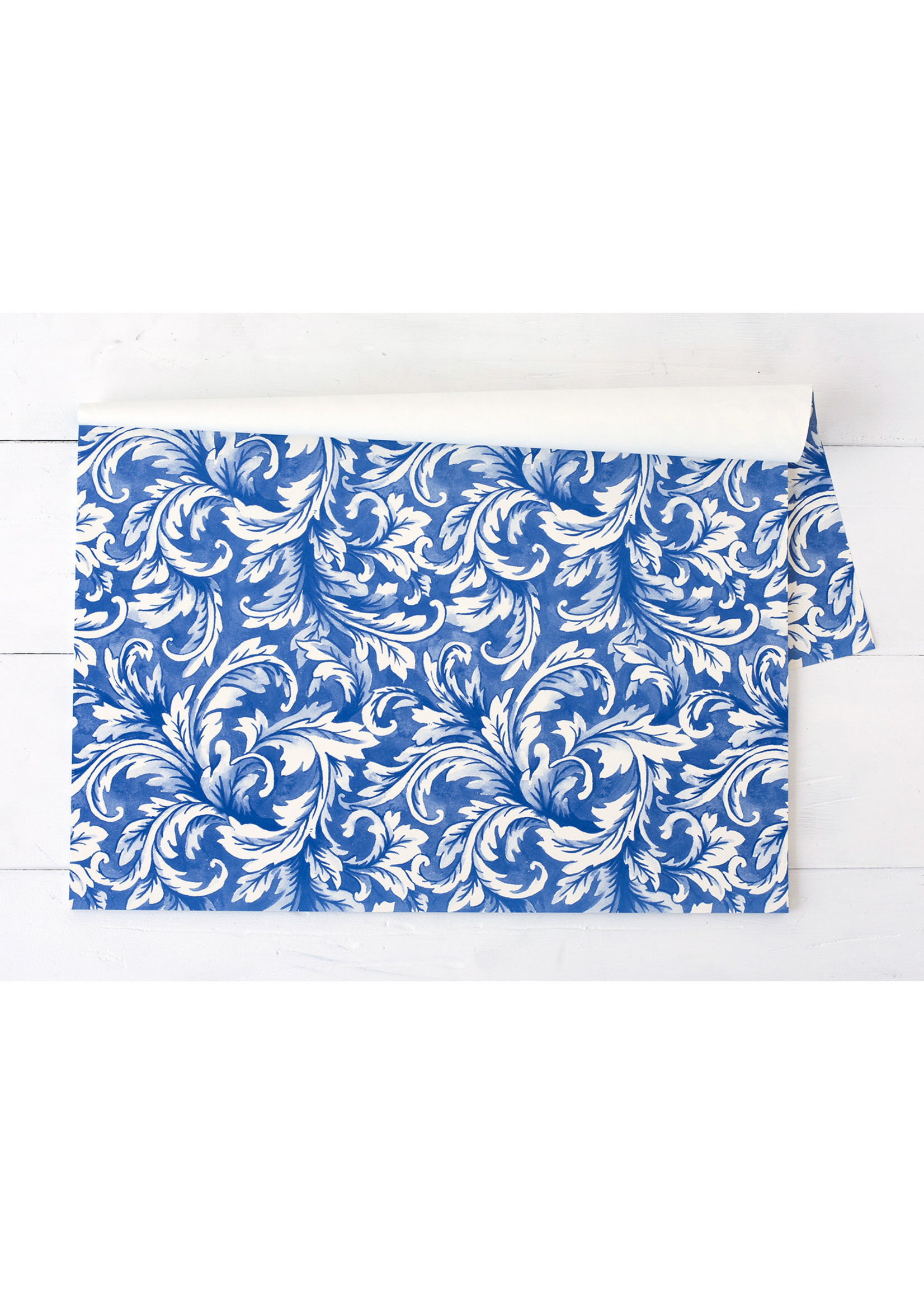 Hester & Cook Paper Placemats - China Blue Acanthus (24 sheets)