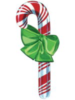Hester & Cook Table Accents - Candy Cane (pack of 12)