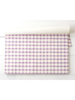 Hester & Cook Paper Placemats - Lilac Painted Check (24 sheets)