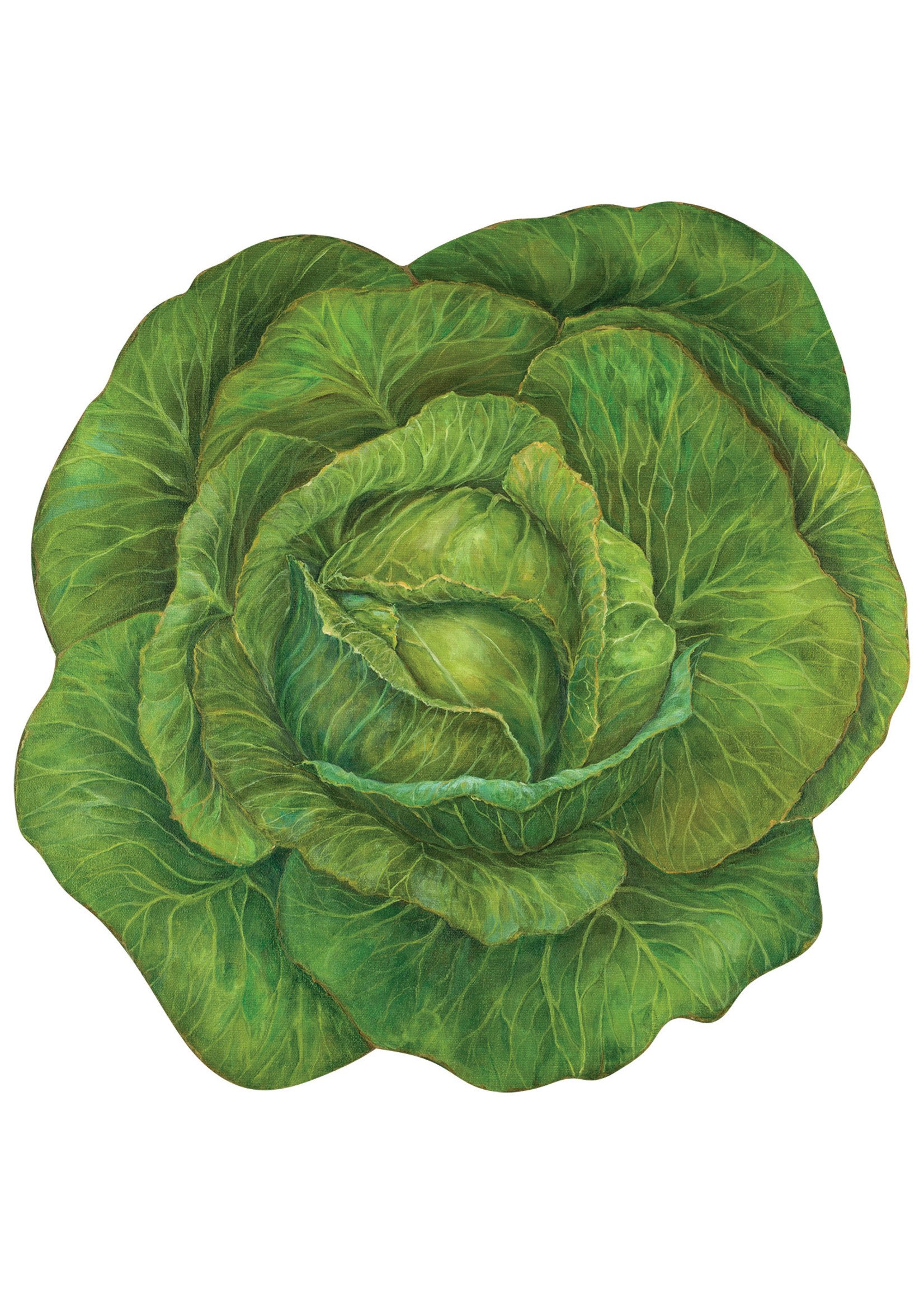 Hester & Cook Paper Placemats - Cabbage (12 sheets)