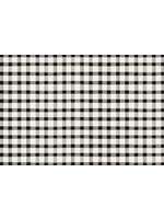 Hester & Cook Paper Placemats - Painted Check Black