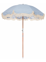 Premium Beach Umbrella - Chinoiserie Blue