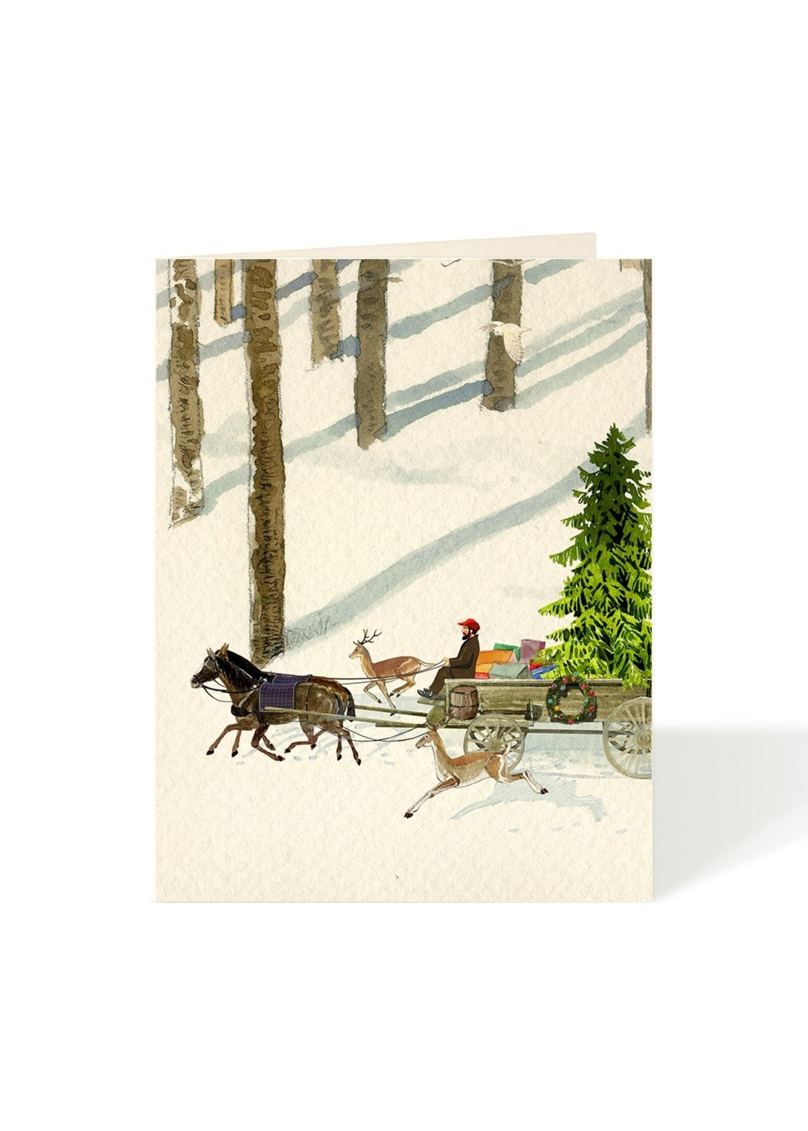 Felix Doolittle Card - Christmas Delivery