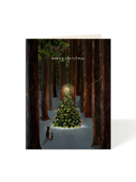 Felix Doolittle Card - Holiday Tree Lighting