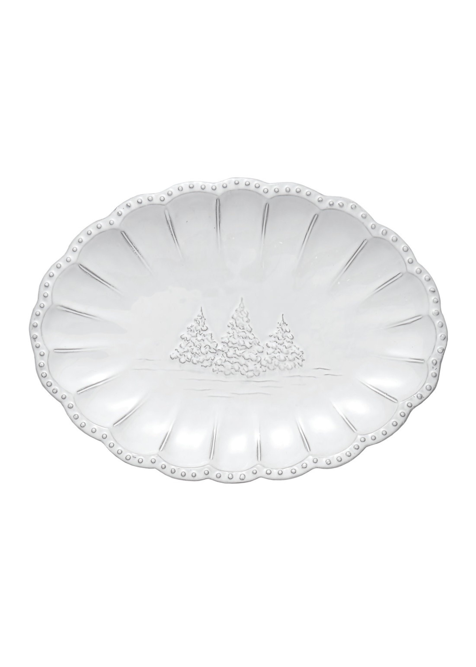 Arte Italica Bella Natale - Oval Platter Small