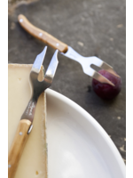 Laguiole Cheese Utensil - Olivewood (Mini Cheese Fork)