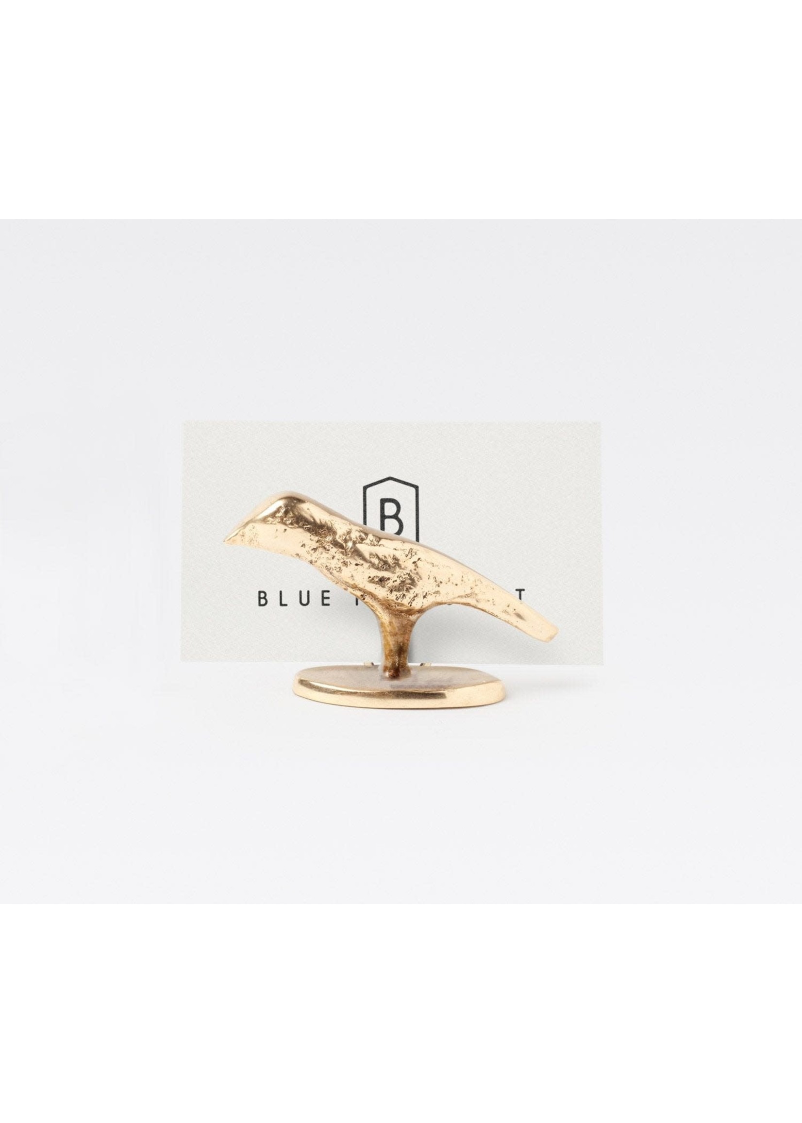 Place Card Holder - Bird Gold