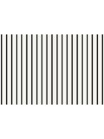 Hester & Cook Paper Placemats - Ribbon Stripe Black