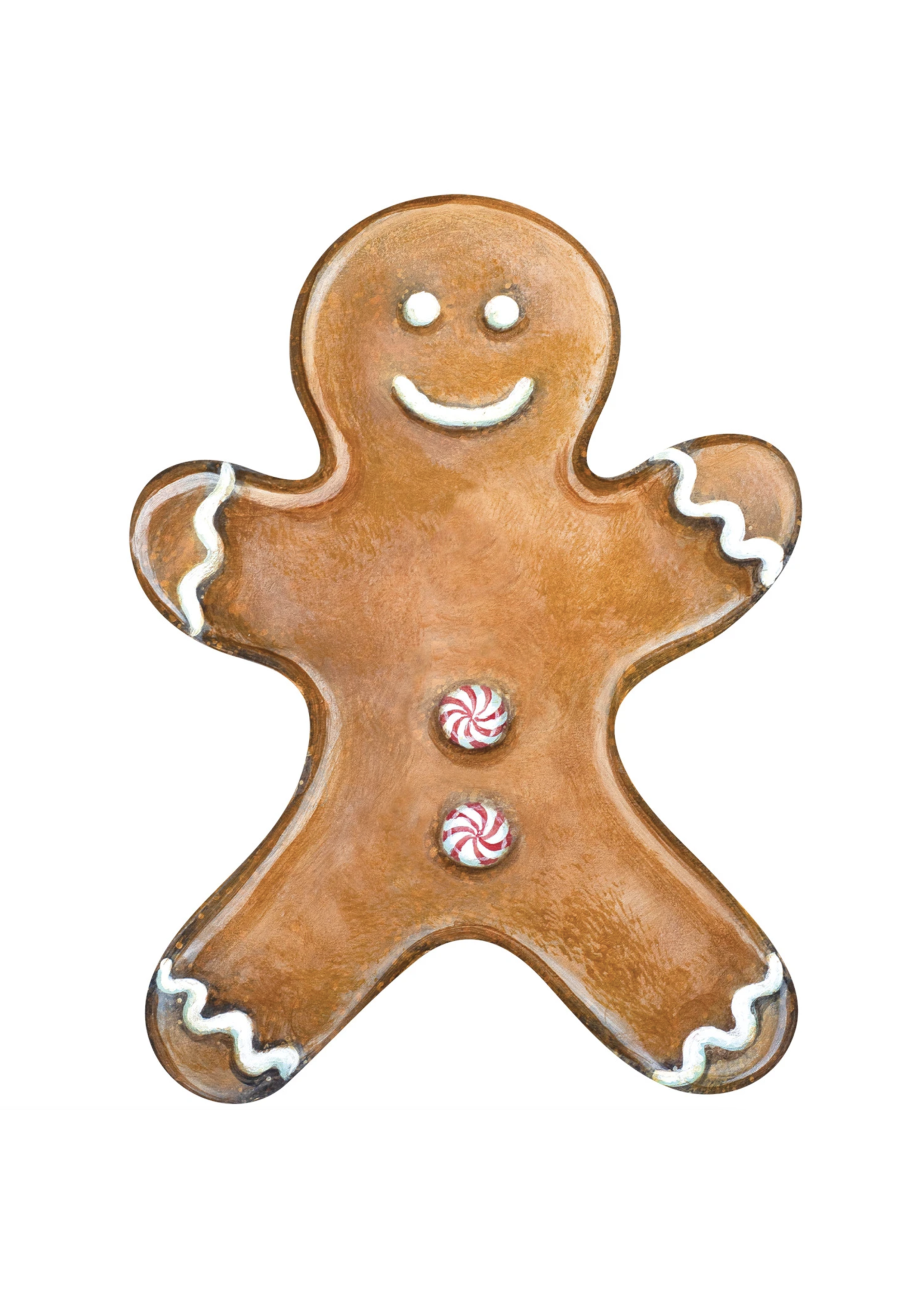 Hester & Cook Table Accent - Gingerbread Man (pack of 12)